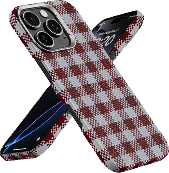 Benks Etui Carbon Kevlar Armor Vichy MagSafe do iPhone 16 Pro Max plecki pokrowiec case ochrona obudowa
