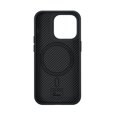 Benks Etui Magnetic Hybrid Armor Pro Kevlar Metal Frame 600D do iPhone 15 Plus Czarne