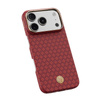 Benks Etui Magnetic Armor Air Armor Grid Kevlar Metal Frame 600D do iPhone 18 Pro Max / 17 Pro Max czerwone – wytrzymałe etui z włóknem Kevlar® i pełną ochroną MagSafe