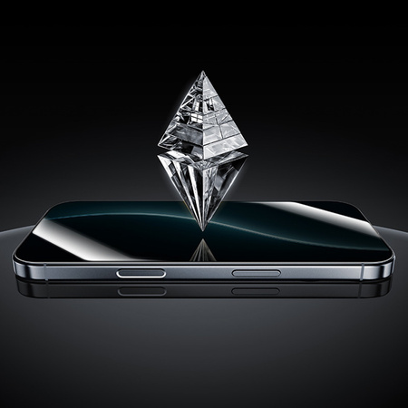 Benks Hartowane szkło Glass Warrior Privacy do iPhone 17 Pro Max czarne – pełna prywatność, anty-spy, wzmocniona powierzchnia