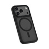 Benks Etui Magnetic Mist Metal Frame do iPhone 17 Pro czarne (Camera Control Button) – Wytrzymałe Etui z Metalową Ramką i Camera Control