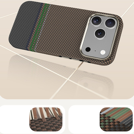 Benks Etui Magnetic Carbon Kevlar Armor Pro Prestige 600D do iPhone 17 Pro – Smukłe Etui Carbon Kevlarowe z Ochroną i Stylowym Designem