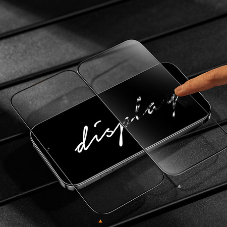 Benks Hartowane szkło Glass Warrior Sapphire do iPhone 17/16 Pro czarne – szafirowa powłoka, maksymalna odporność na zarysowania