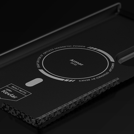 Benks Zestaw Combo Armor Grid Axis Kevlar do Samsung Galaxy Z Fold 7 - back case + front cover + szkło