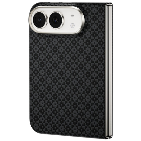 Benks Etui Magnetic Armor Grid Air Grand Combo do iPhone Duo czarne