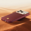 Benks Etui Magnetic Armor Pro Armor Grid Kevlar Metal Frame 600D do iPhone 18 Pro Max / 17 Pro Max czerwone – wytrzymałe etui z włóknem Kevlar® i pełną ochroną MagSafe