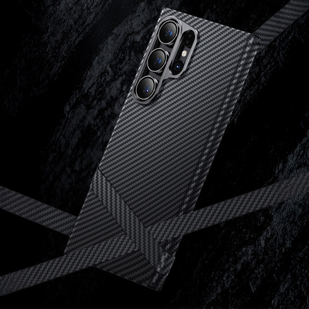 Benks Etui Magnetic Armor Air Kevlar Metal Frame 600D do Samsung Galaxy S24 Czarne