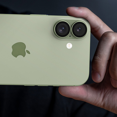 Benks Hartowane szkło Glass Warrior Lens Protector na aparat do Iphone 17 (obiektyw 2 sztuki) lawendowe