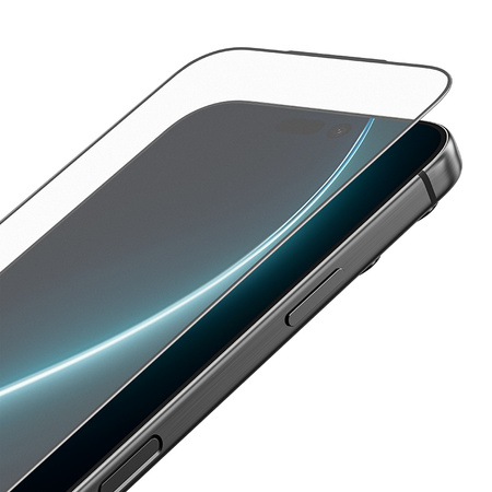 Benks Hartowane szkło Joy Touch Matte do iPhone 17 Pro Max czarne – matowa powierzchnia, redukcja odblasków, ochrona ekranu