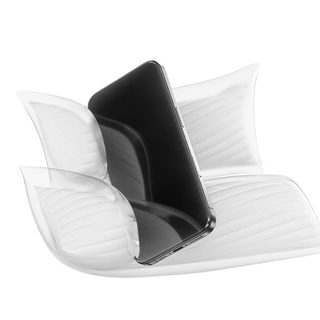 Benks Hartowane szkło Glass Warrior HD (AS66) do Iphone 16 Pro Max czarne