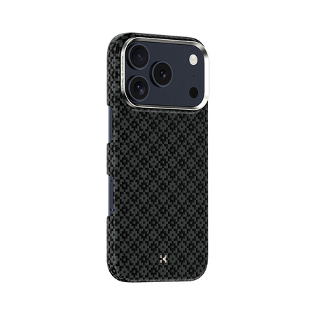 Benks Etui Magnetic Armor Air Armor Grid Kevlar Metal Frame 600D (B069) do Iphone 17 Pro czarne
