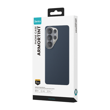 Benks Etui do Samsung Galaxy S26 Plus Kevlar 1000D Armor Tint z MagSafe – Niebieskie