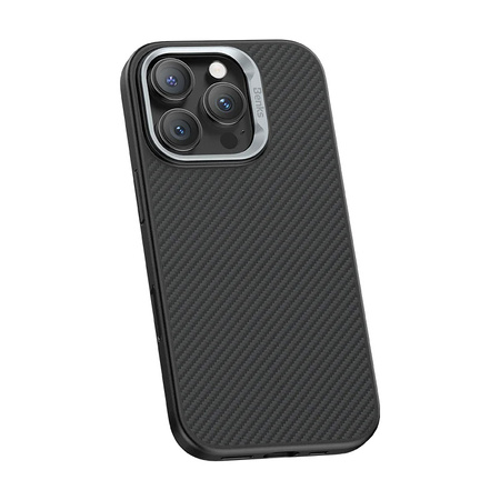 Benks Etui Carbon Kevlar Armor Pro MagSafe do iPhone 16 Pro plecki pokrowiec ochrona Camera Control sterowanie aparatem