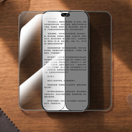 Benks Szkło Hartowane Ultra Shield Privacy Glass do iPhone 18 Pro Max Czarne