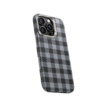 Benks Etui Carbon Kevlar Armor Vichy MagSafe do iPhone 16 Pro Max plecki pokrowiec case ochrona obudowa