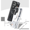Benks Etui Dynamic Magnetic Mecha (D045) do Samsung Galaxy S25 Ultra Białe