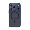 Benks Etui Magnetic Mist Metal Frame (A069) do iPhone 17 Pro Niebieskie (Camera Control Button)