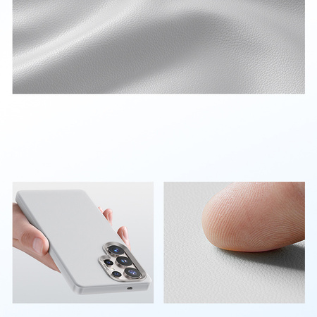 Benks Etui Magnetic Vita Pro Silicone do Samsung Galaxy S25 Ultra Szare