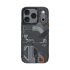 Benks Etui Dynamic Magnetic Mecha do iPhone 17 Pro Max czarne (Camera Control Button) – Pancerne Etui Mecha z Funkcją Camera Control