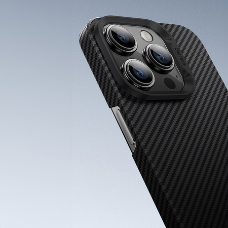 Benks Etui Magnetic Armor Air Kevlar PC Frame 600D do iPhone 16 Plus Czarne