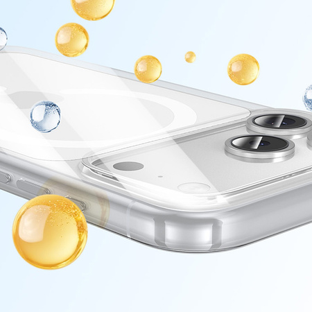Benks Etui Magnetic Crystal do Iphone 17 Air przezroczysty (Camera Control Button)