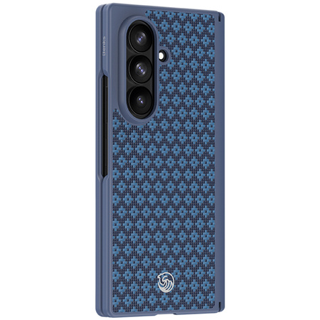 Benks Etui Magnetic Armor Grid Pro Grand Combo (C.K.FL.SA.BE.C051) do Samsung Galaxy Z Fold 8 Ultra niebieski
