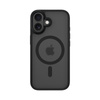 Benks Etui Magnetic Mist Metal Frame do iPhone 17 czarne (Camera Control Button) – Wytrzymałe Etui z Metalową Ramką i Camera Control