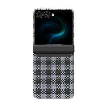 Benks Etui Magnetic Carbon Kevlar Armor Vichy Spin 1000D do Samsung Galaxy Z Flip 7 czarne – Stylowe Etui Carbon Kevlarowe ze Wzmocnioną Ochroną