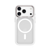 Benks Etui Magnetic Mist Metal Frame do iPhone 17 Pro Max białe (Camera Control Button) – Smukłe Etui Metal Frame z Ochroną i Camera Control