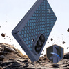 Benks Etui Magnetic Armor Grid Pro Grand Combo (C.K.FL.SA.BE.C051) do Samsung Galaxy Z Fold 8 Ultra niebieski