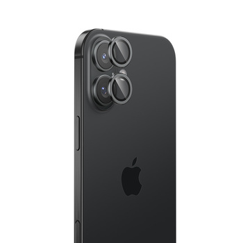 Benks Szkło Hartowane DR Sapphire Lens Protector na aparat do iPhone 16 / 16 Plus (obiektyw 2 sztuki) Czarne