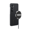Benks Etui Montage Magnetic Carbon Kevlar Armor Air 600D do Samsung Galaxy S24 czarne – Smukłe i Wytrzymałe Etui Carbon Kevlarowe