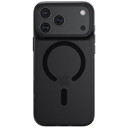 Benks Etui Magnetic Lucid Armor Pro do iPhone 18 Pro Max / 17 Pro Max czarne – przezroczysta ochrona z ramką pochłaniającą wstrząsy i MagSafe