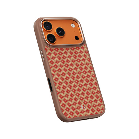 Benks Etui Magnetic Armor Pro Armor Grid Kevlar Metal Frame 600D (YB70) do Iphone 17 Pro Max pomarańczowe