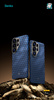 Benks Etui do Samsung Galaxy S26 Carbon Kevlar Armor Air Grid z MagSafe Wzmacniane – Niebieskie