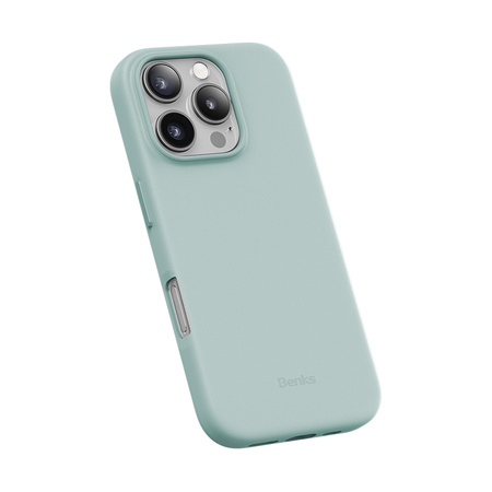 Benks Etui Magnetic Vita Pro Silicone do iPhone 16 Pro Max Zielone