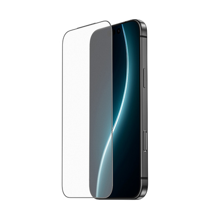 Benks Hartowane szkło Joy Touch Matte do iPhone 17 Pro Max czarne – matowa powierzchnia, redukcja odblasków, ochrona ekranu
