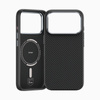 Benks Etui Magnetic Carbon Kevlar Armor Pro Metal Frame 600D do iPhone 17 Pro czarne (Camera Control Button) – Wytrzymałe Etui Carbon Kevlarowe z Ochroną i Funkcją Camera Control