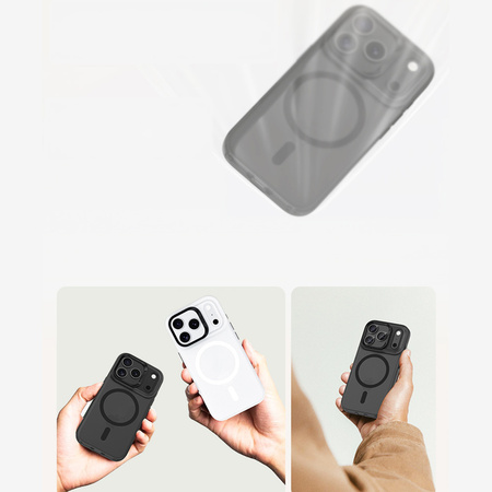 Benks Etui Magnetic Lucid Armor do iPhone 17 Air czarne (Camera Control Button) – Etui Ochronne z Funkcją Camera Control