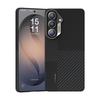 Benks Etui do Samsung Galaxy S26 Carbon Kevlar 600D+1500D Armor Air Montage z MagSafe Wzmacniane – Czarne