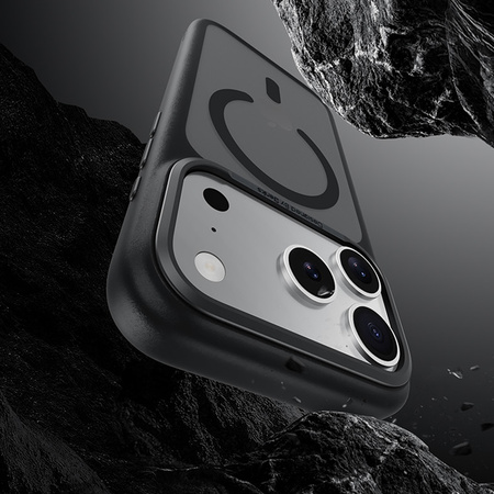 Benks Etui Ochronne Mist Metal Frame do iPhone 18 Pro Max / 17 Pro Max Czarne
