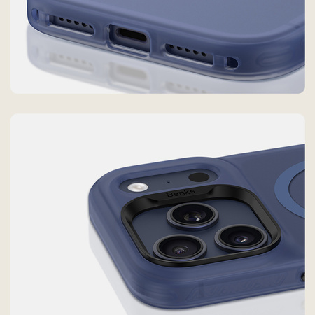 Benks Etui Magnetic Lucid Armor (C069) do Iphone 17 Pro niebieski (Camera Control Button)