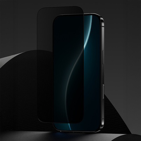 Benks Hartowane szkło Glass Warrior Privacy do iPhone 17/16 Pro czarne – ochrona ekranu, anty-spy, redukcja kąta widzenia