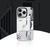 Benks Etui Dynamic Magnetic Mecha do iPhone 17 Pro Max białe (Camera Control Button) – Futurystyczne Etui z Funkcją Camera Control i Pełną Ochroną