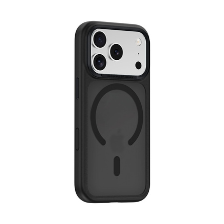 Benks Etui Magnetic Mist Metal Frame (K069) do iPhone 17 Pro Czarne (Camera Control Button)