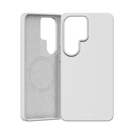 Benks Etui do Samsung Galaxy S26 Ultra Magnetic Vita Pro Silicone z MagSafe – Szare