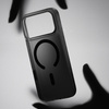 Benks Etui Magnetic Lucid Armor Pro do iPhone 18 Pro Max / 17 Pro Max czarne – przezroczysta ochrona z ramką pochłaniającą wstrząsy i MagSafe