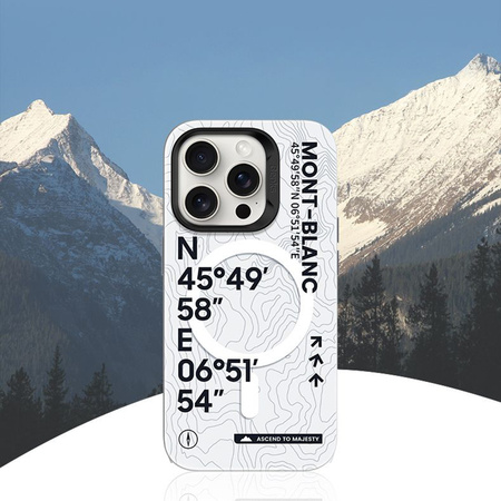 Benks Etui Magnetic Summit Mont Blanc do iPhone 16