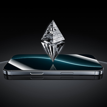 Benks Hartowane szkło Glass Warrior HD do iPhone 17 Air czarne – wytrzymała ochrona, naturalne kolory ekranu