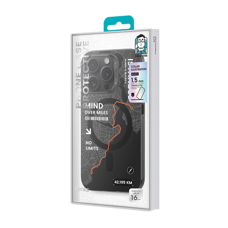 Benks Etui Magnetic City Istanbul do Iphone 16 Plus